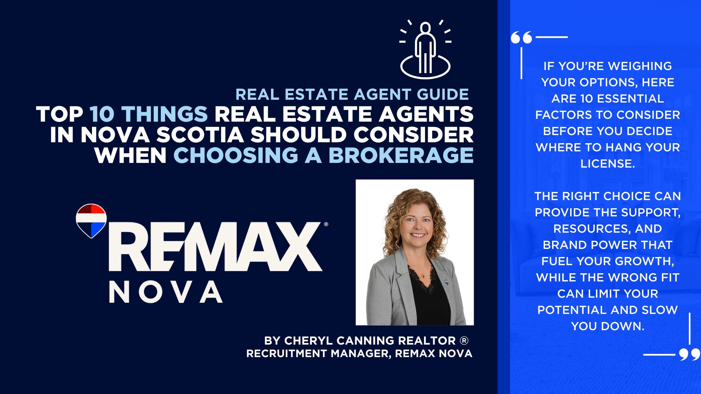 Top 10 Things Real Estate Agents in Nova Scotia Should Consider When Choosing a Brokerage