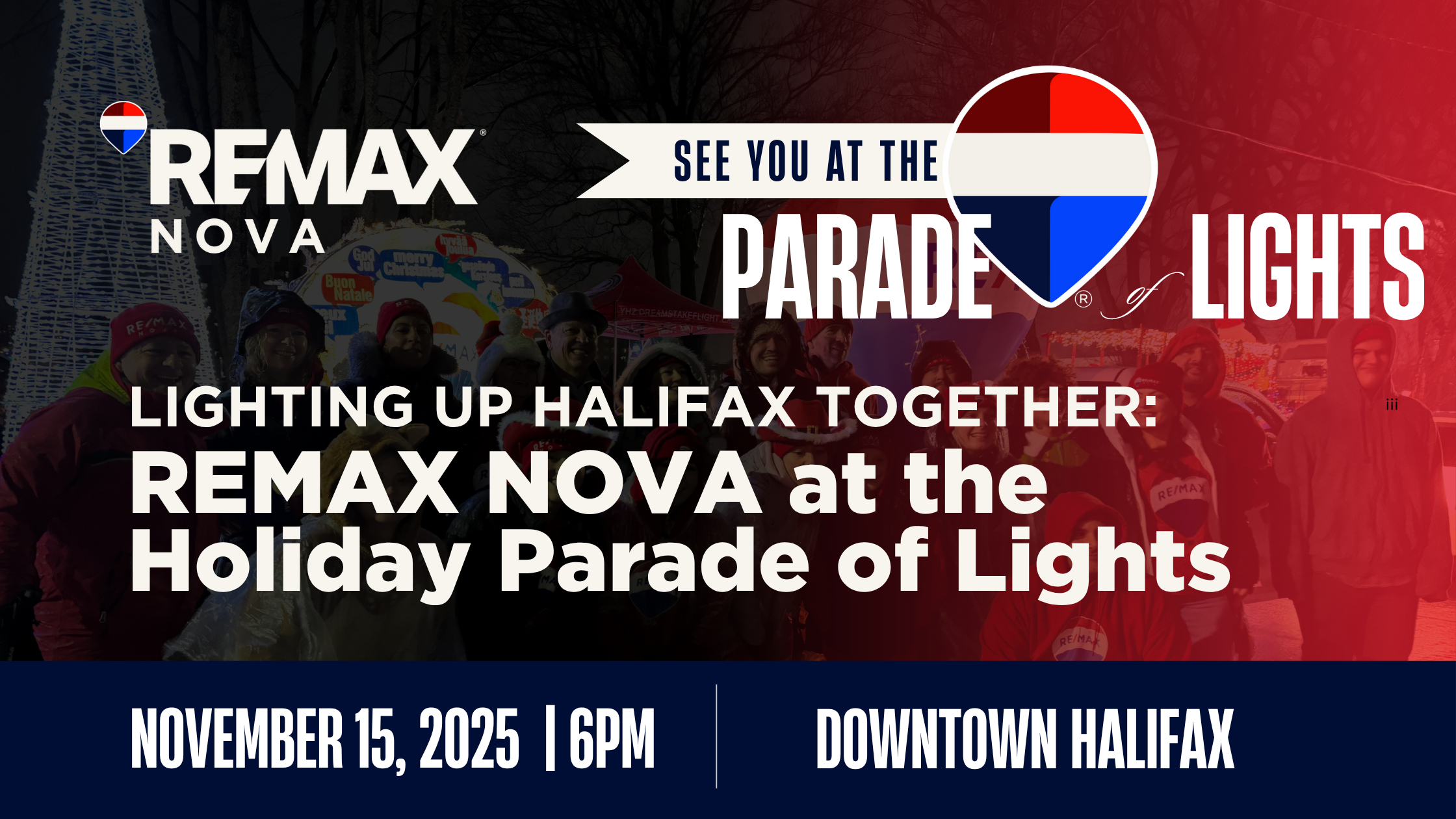 Lighting Up Halifax Together: REMAX NOVA at the Holiday Parade of Lights